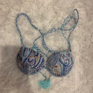 VS Blue Bikini Top
